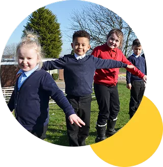 Students Playing At School